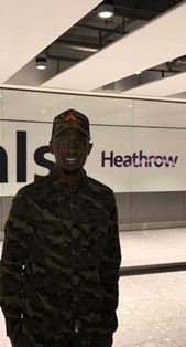 Breaking : (Exclusive Photo) Ndidi Lands At Heathrow Airport Ahead Of Leicester City Unveiling